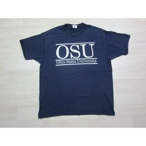 Vintage 90's Ohio State Buckeyes (XL) Champion T Shirt 3-Bar Spellout University